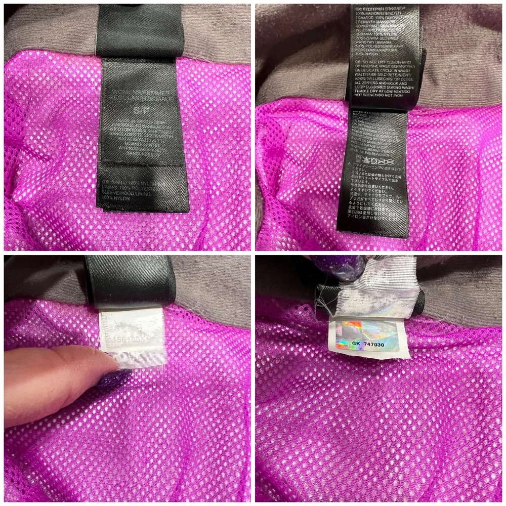 THE NORTH FACE BRIGHT PINK HYVENT RAIN JACKET WITH HOOD